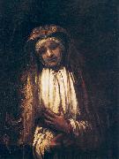 REMBRANDT Harmenszoon van Rijn The Virgin of Sorrow Sweden oil painting artist